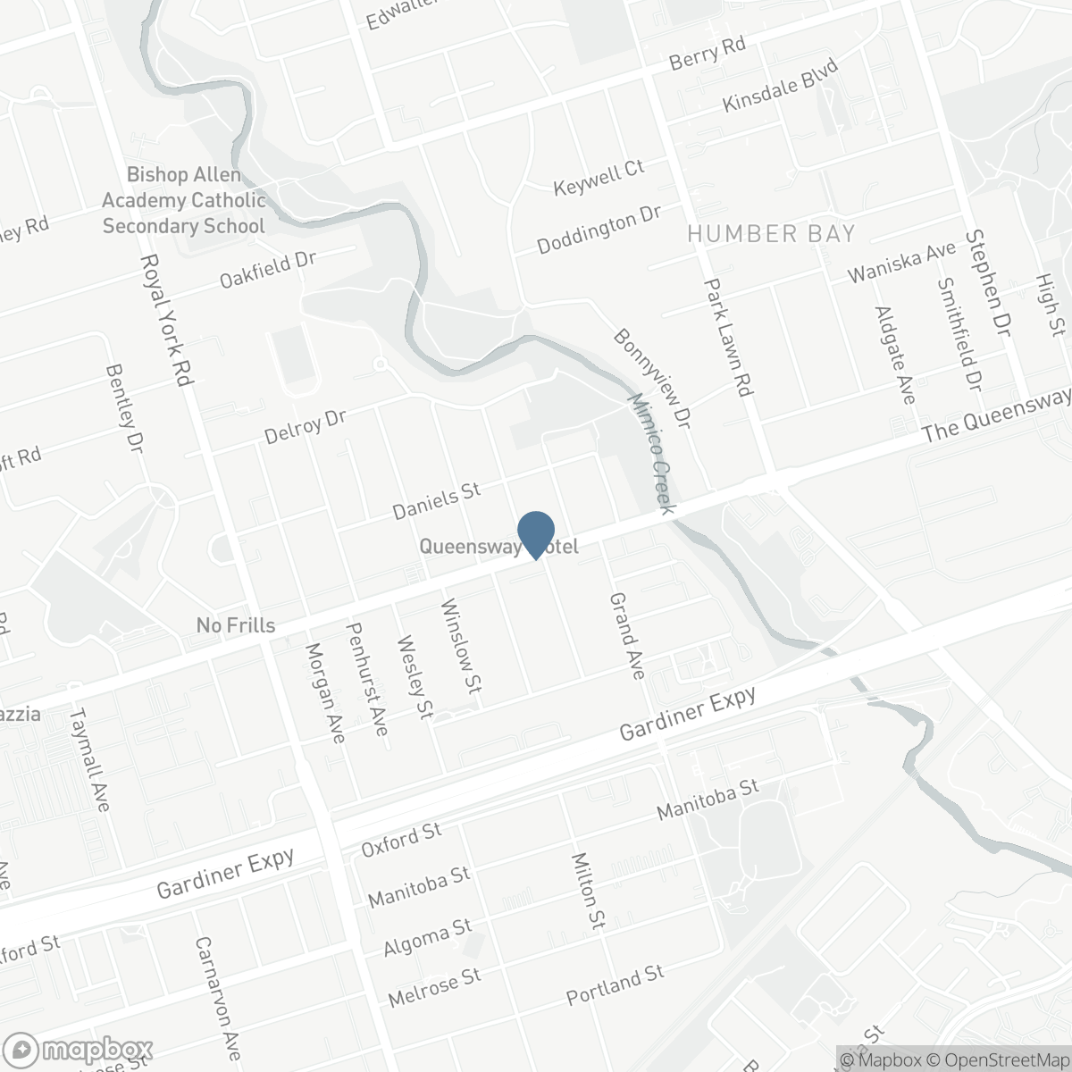 622 THE QUEENSWAY, Toronto, Ontario M8Y 1K3